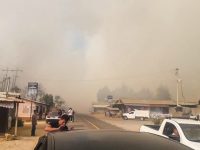 Combate Coesfo incendio en San Pedro y San Pablo Ayutla