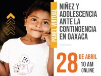 Invita IEEPO al panel virtual Niñez y Adolescencia ante la Contingencia en Oaxaca