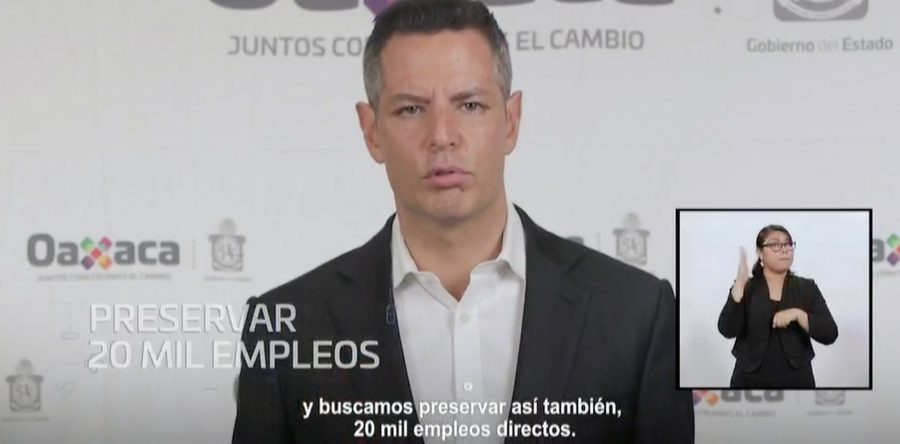 Aplicará gobierno de Oaxaca más de mil 200 mdp ante contingencia por COVID-19