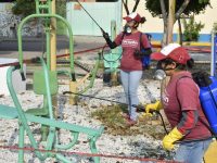 Fortalece Ayuntamiento de Oaxaca medidas higiénicas en espacios públicos de Cinco Señores y Candiani