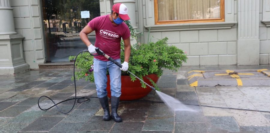 Avanza Ayuntamiento capitalino con saneamiento en comercios establecidos