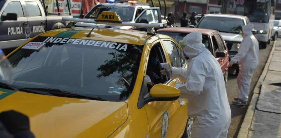 Refuerza Ayuntamiento de Oaxaca filtros sanitarios en la Central de Abasto