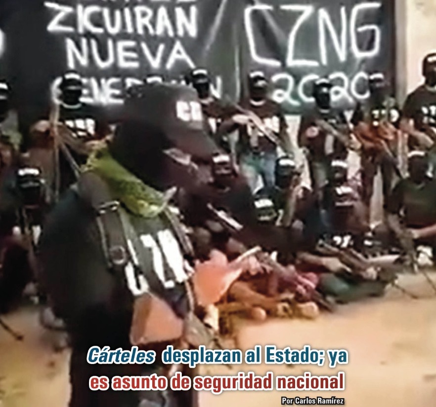 Cárteles desplazan al Estado; ya es asunto de seguridad nacional: Carlos Ramírez