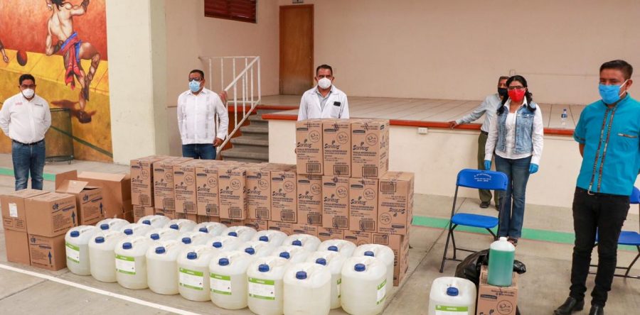 Fortalece Sepia medidas de prevención ante el COVID-19  en los pueblos de Oaxaca