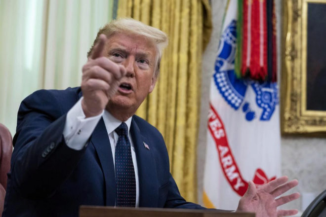 Pese a pandemia, Trump retoma su vida cotidiana