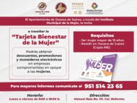 Beneficia Ayuntamiento de Oaxaca a 1,530 mujeres con la Tarjeta Bienestar