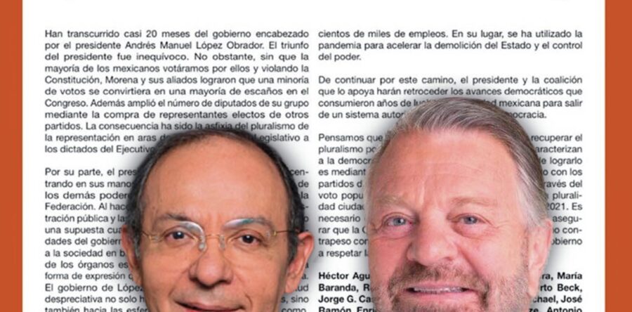 Los salinistas Aguilar Camín y Jorge Castañeda, sin calidad moral ni política: Carlos Ramírez