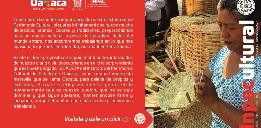 “Inpac Cultural”, una ventana al patrimonio cultural y humano de Oaxaca