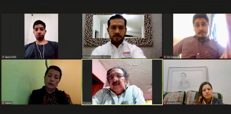 Otorga IEEPO acompañamiento pedagógico a ENEPO para cierre de semestre a distancia