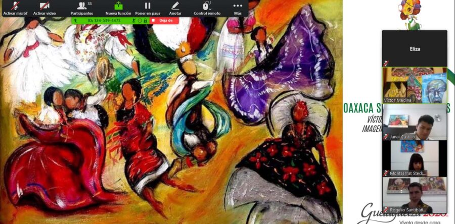 Presentó Sectur Oaxaca el panel virtual “El Arte de Pintar la Guelaguetza”