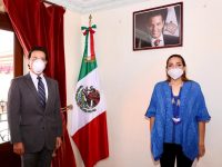 Titular de Seculta, Karla Villacaña toma protesta a nuevo Subsecretario de Planeación Estratégica