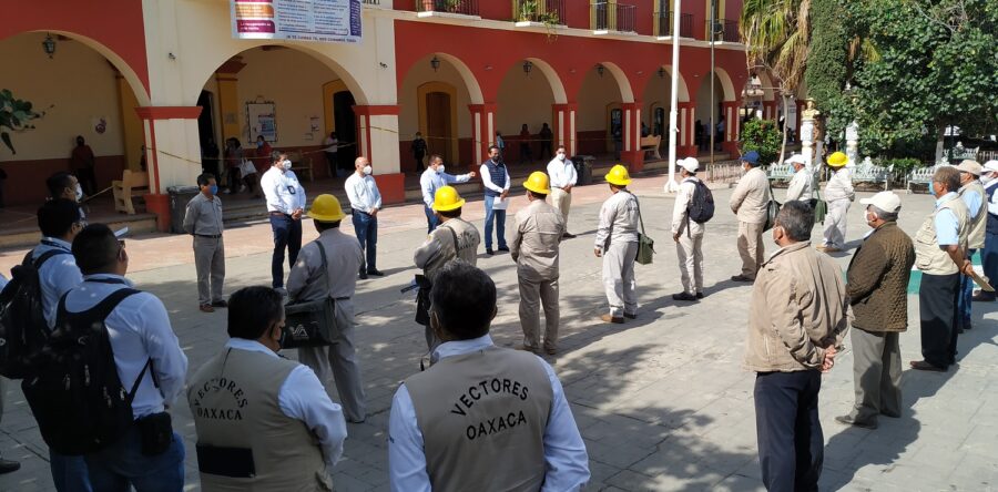 Arranque SSO operativo para la prevención y control de arbovirosis en Miahuatlán