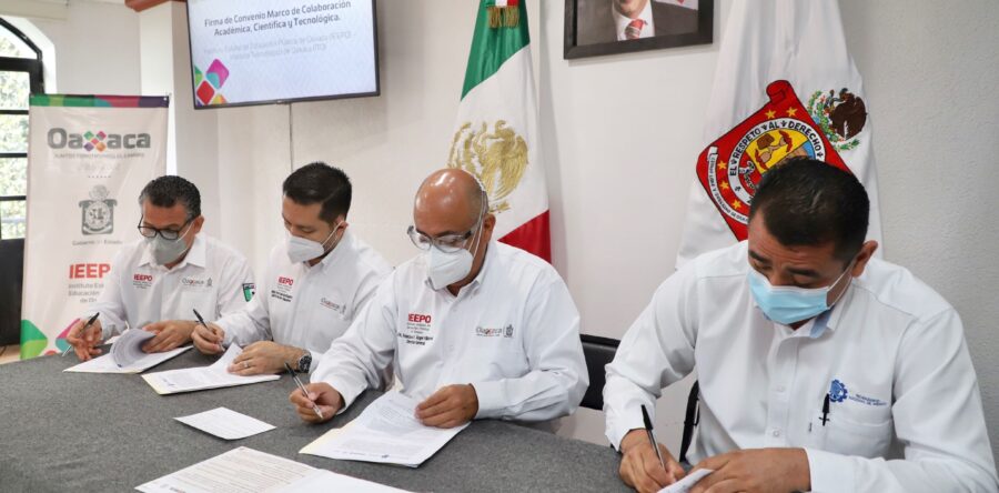 Unen esfuerzos IEEPO y el ITO a favor de la actividad académica, científica y tecnológica