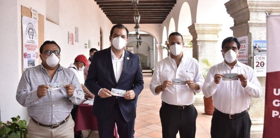 Funcionariado del Ayuntamiento de Oaxaca se suma al Gran Sorteo Especial del avión presidencial