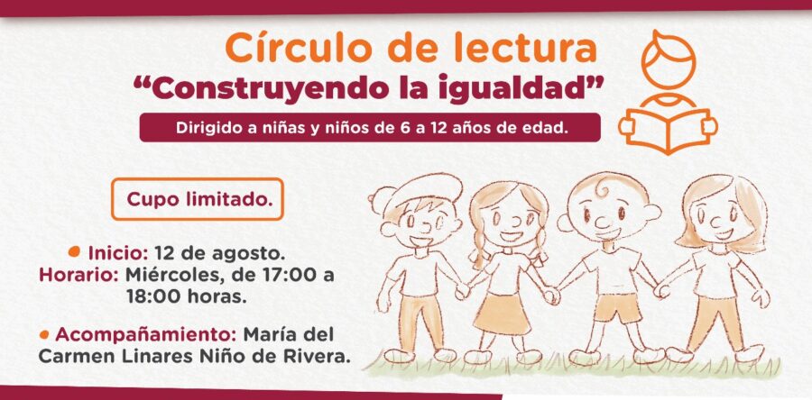 Invita Ayuntamiento de Oaxaca al círculo de lectura infantil “Construyendo la igualdad”