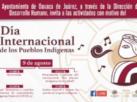 Invita Ayuntamiento de Oaxaca a las actividades del Día Internacional de los Pueblos Indígenas