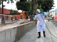 Procura Ayuntamiento de Oaxaca salud de la población con 349 acciones de desinfección