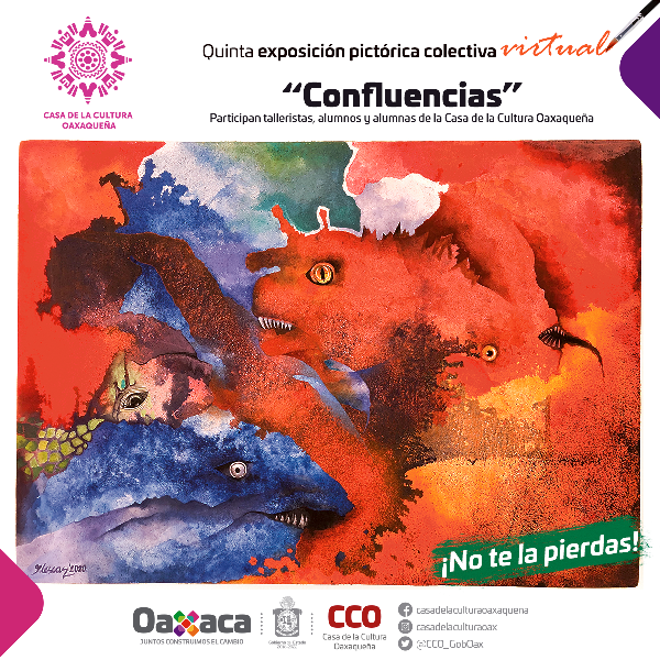 Talleristas y estudiantes de la CCO expondrán “Confluencias” en la galería virtual de la institución
