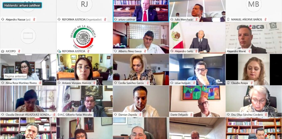 Al participar en Senado, Murat fortalece su liderazgo nacional: Alfredo Martínez de Aguilar