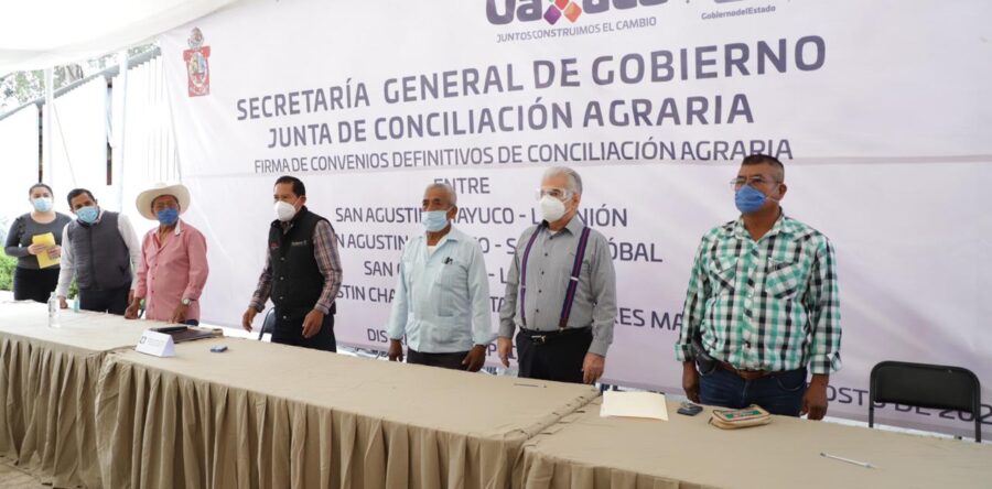 Con firma de Convenios Definitivos de Conciliación Agraria, ejidos de la costa ponen fin a décadas de conflictos