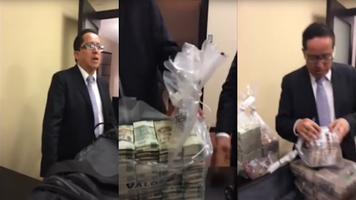 PAN expulsará a funcionario que recibe fajos de billetes