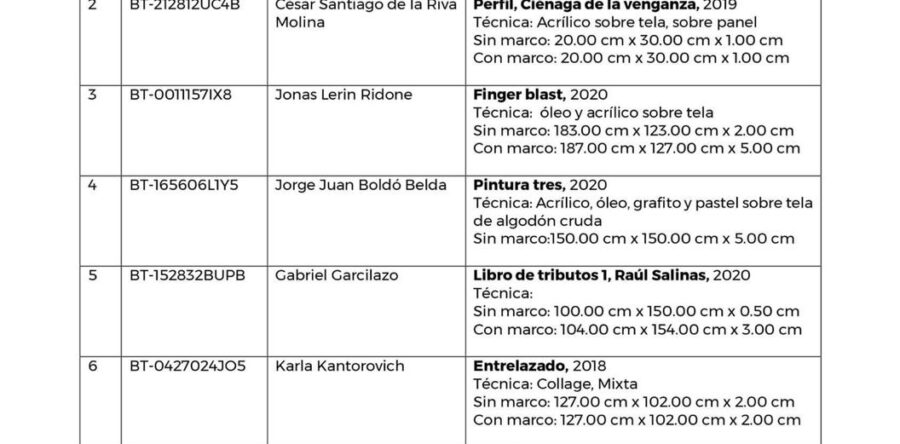 Emiten resultados de la convocatoria de la XIX Bienal de Pintura Rufino Tamayo