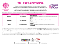 Impartirá CCO talleres en línea para estudiantes de nuevo ingreso del bimestre marzo-abril