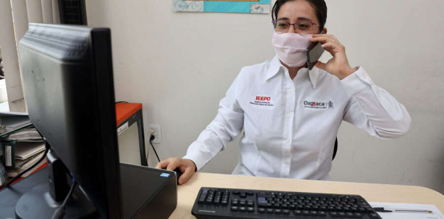 Brindan Unidades Educativas del IEEPO servicio mediante citas