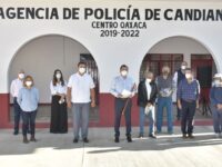 Entrega Oswaldo García remodelación de la Agencia de Policía de Candiani