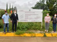 Reafirma Oswaldo García su compromiso con Pueblo Nuevo; inaugura pavimentación de calle