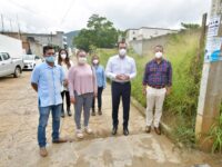 Con obra de drenaje pluvial, mejoramos calidad de vida en Pueblo Nuevo: Oswaldo García