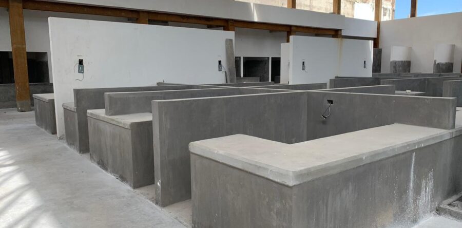 Supervisa AMH construcción del mercado público de Ciudad Ixtepec