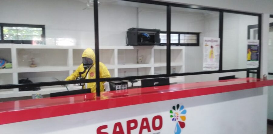 Reinicia SAPAO atención a personas usuarias en módulos de servicios