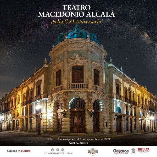 Celebrará CXI aniversario el emblemático teatro Macedonio Alcalá