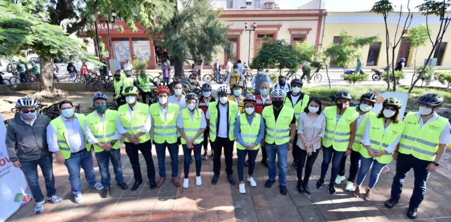 Conmemora Semovi Día Mundial Sin Auto