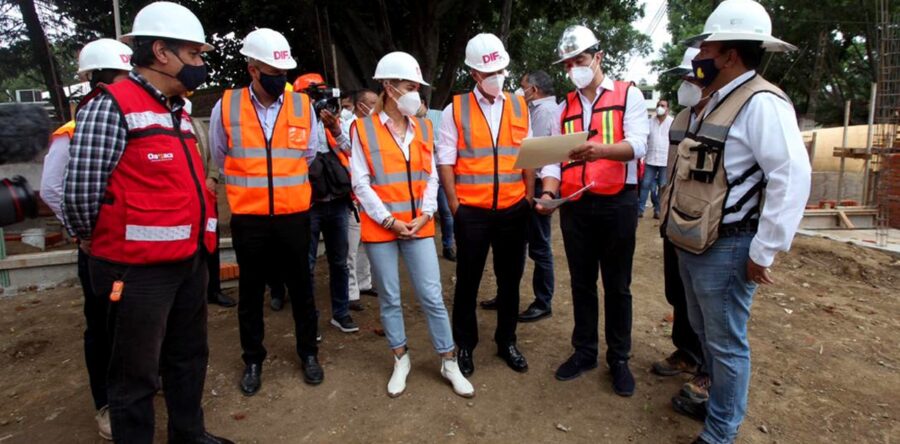 Oaxaca crece, supervisa AMH construcción de la “Casa de Alas”