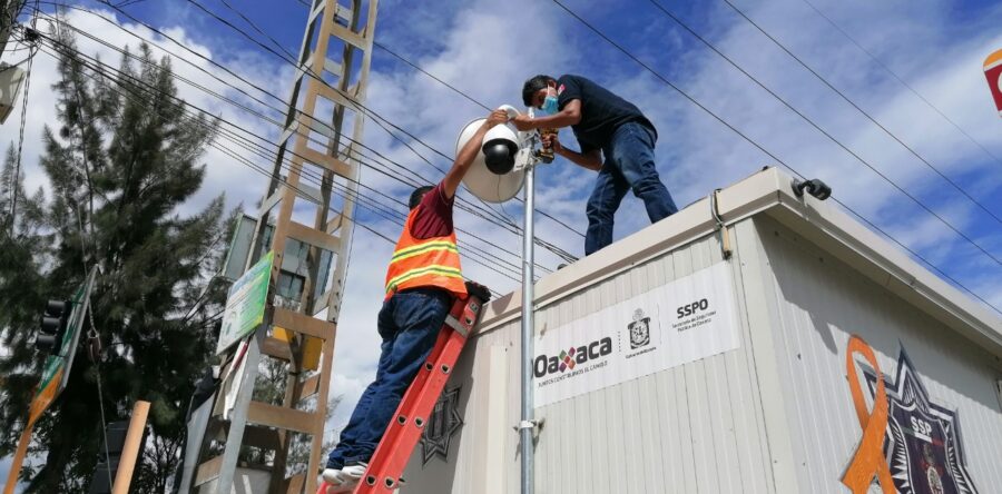 96.33% de las cámaras de videovigilancia en Valles Centrales de Oaxaca están en funcionamiento: SSPO