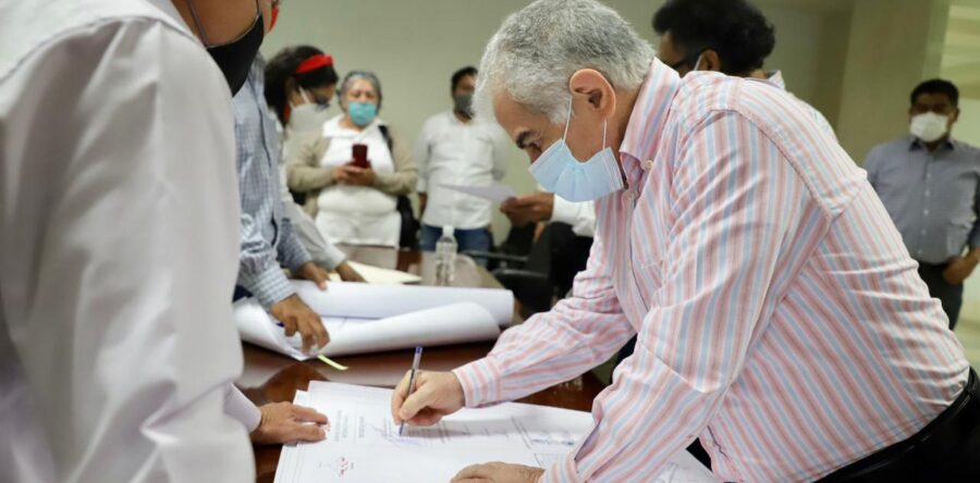 Ejidos de San Pablo Villa de Mitla y de Tlacolula de Matamoros signan Convenios Definitivos de Conciliación Agraria