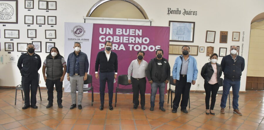 Reitera Oswaldo García a comerciantes del Mercado de Abasto importancia de coadyuvar en contención de la pandemia