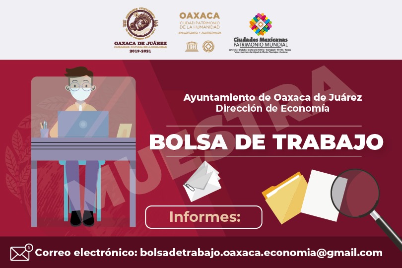 Vincula Ayuntamiento de Oaxaca de Juárez a buscadores de empleo con fuentes de trabajo