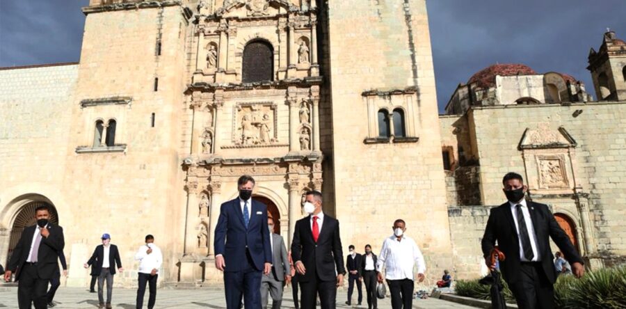 Visita del Embajador de Estados Unidos refuerza  inversiones y crecimiento de Oaxaca