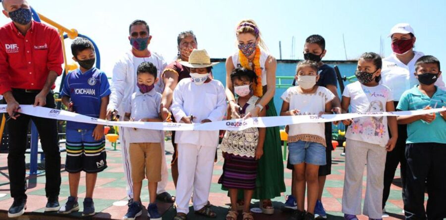 La niñez oaxaqueña, inspiración para que el estado siga creciendo: Ivette Morán de Murat