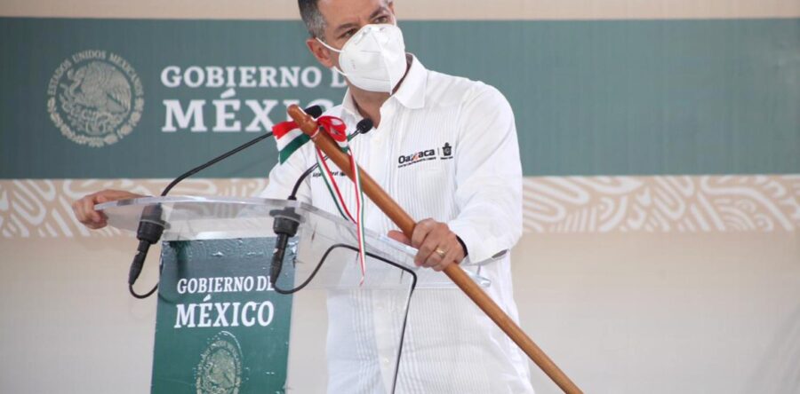 En gira por el Istmo, Murat Hinojosa y López Obrador reafirman compromiso con el trabajo en unidad