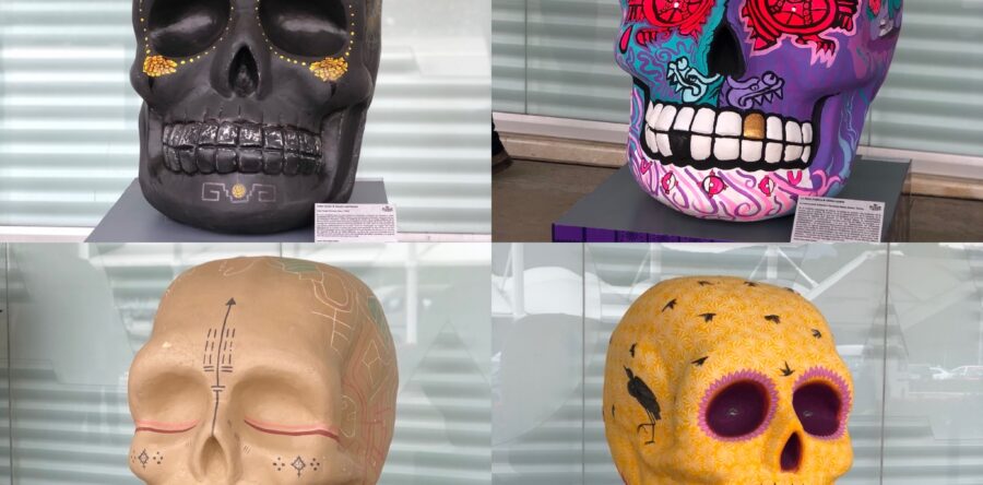Inauguran Seculta y Sectur Oaxaca la exposición “Calaveras y Altar”
