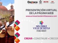 Sectur Oaxaca y San Pablo Villa de Mitla presentan sitio online de artesanías