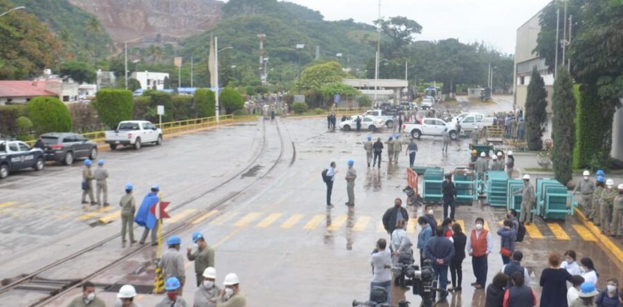 Se recupera de forma pacifica la planta cementera de Lagunas, Oaxaca