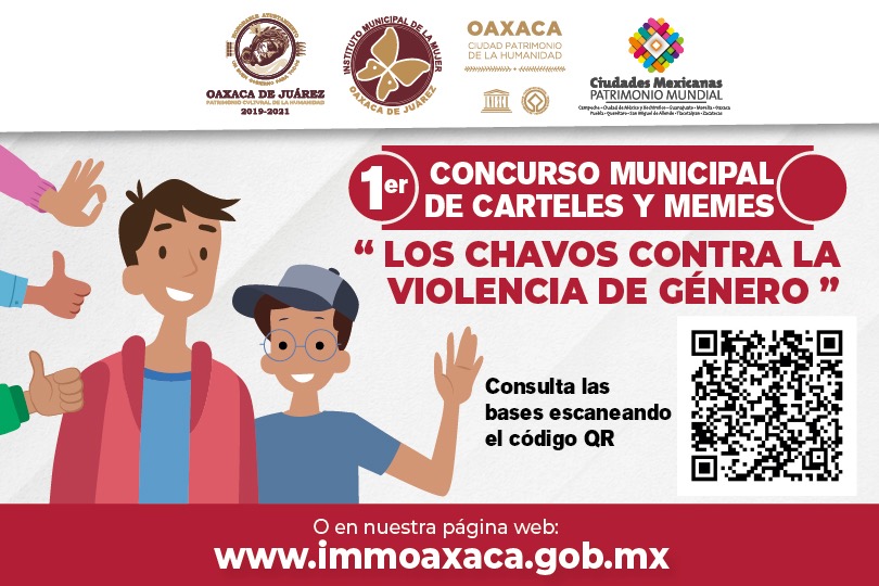 Participa en el Concurso Municipal de Memes y Cartel “Los chavos contra la violencia de género”