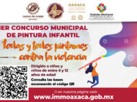 Invita Ayuntamiento al primer concurso de pintura infantil “Todas y todos pintamos contra la violencia”