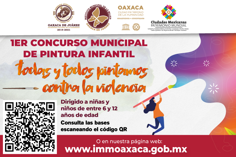 Invita Ayuntamiento al primer concurso de pintura infantil “Todas y todos pintamos contra la violencia”