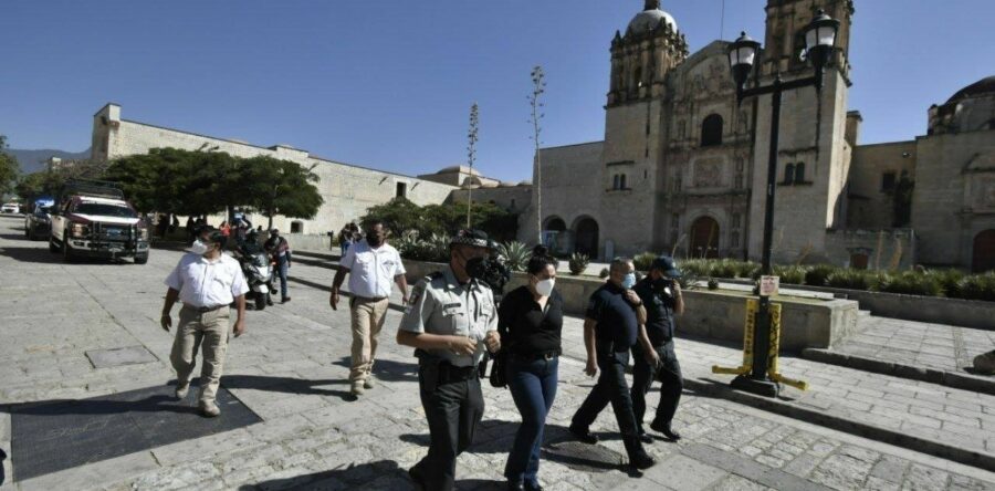 Exhortan Ayuntamiento de Oaxaca y Guardia Nacional a reforzar cuidado de la salud